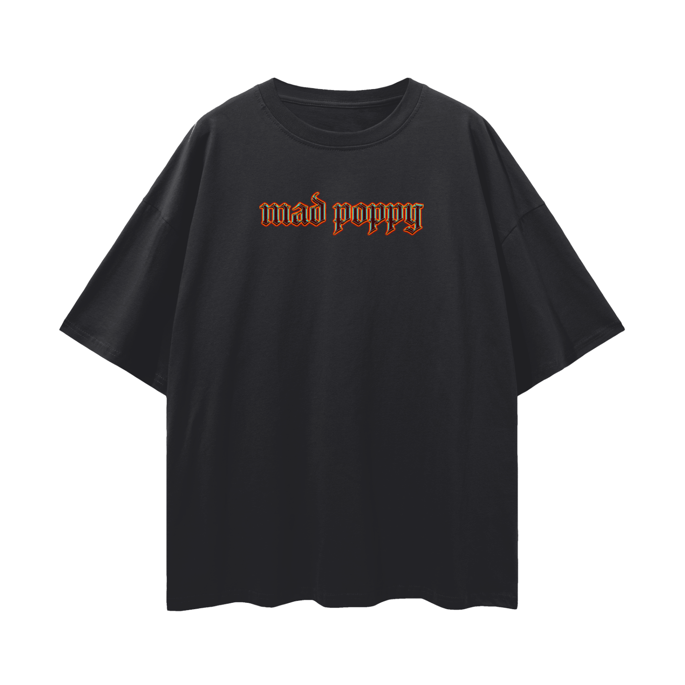 Show Love Spread Love Trippy Drop Shoulder Tee