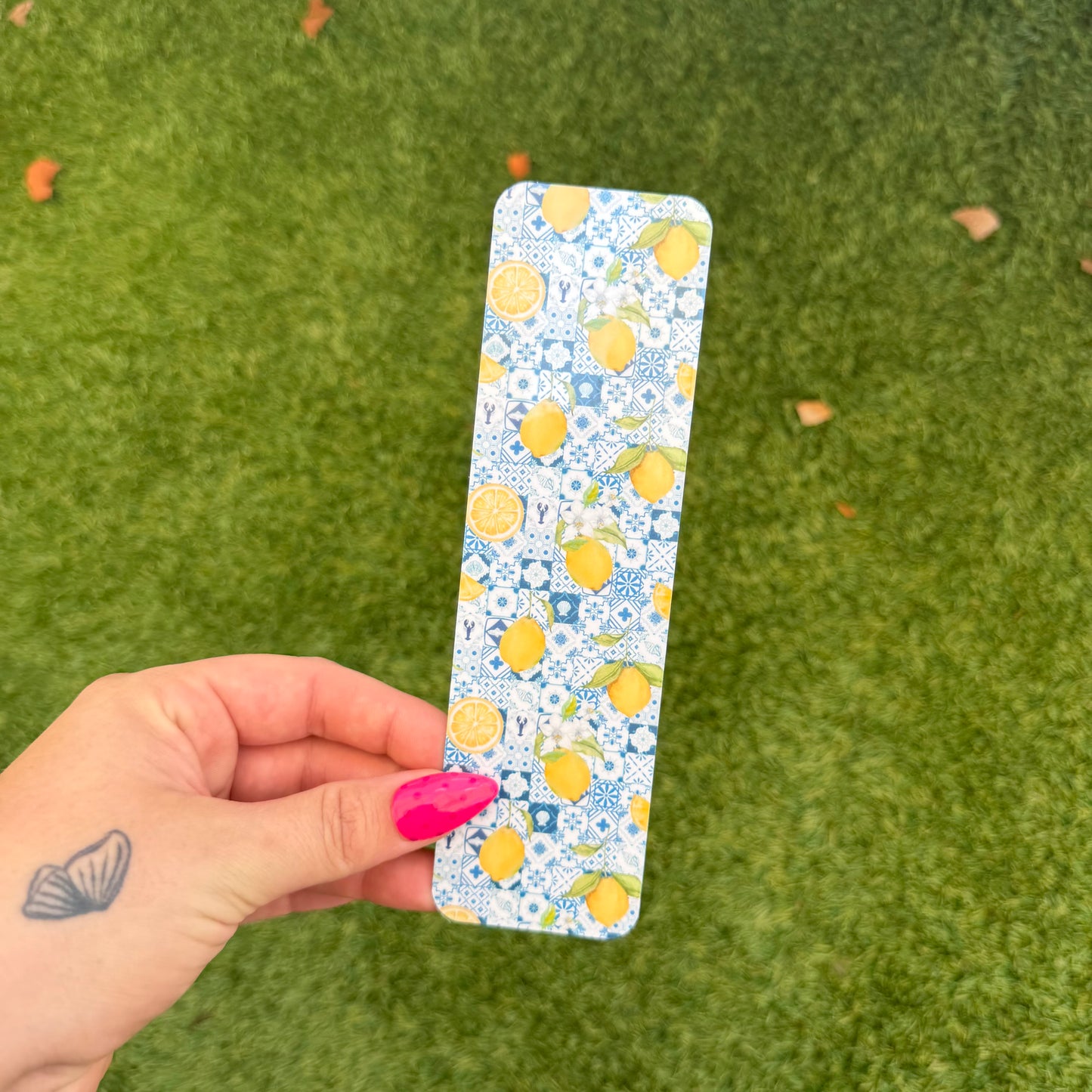 Mediterranean Lemons Bookmark