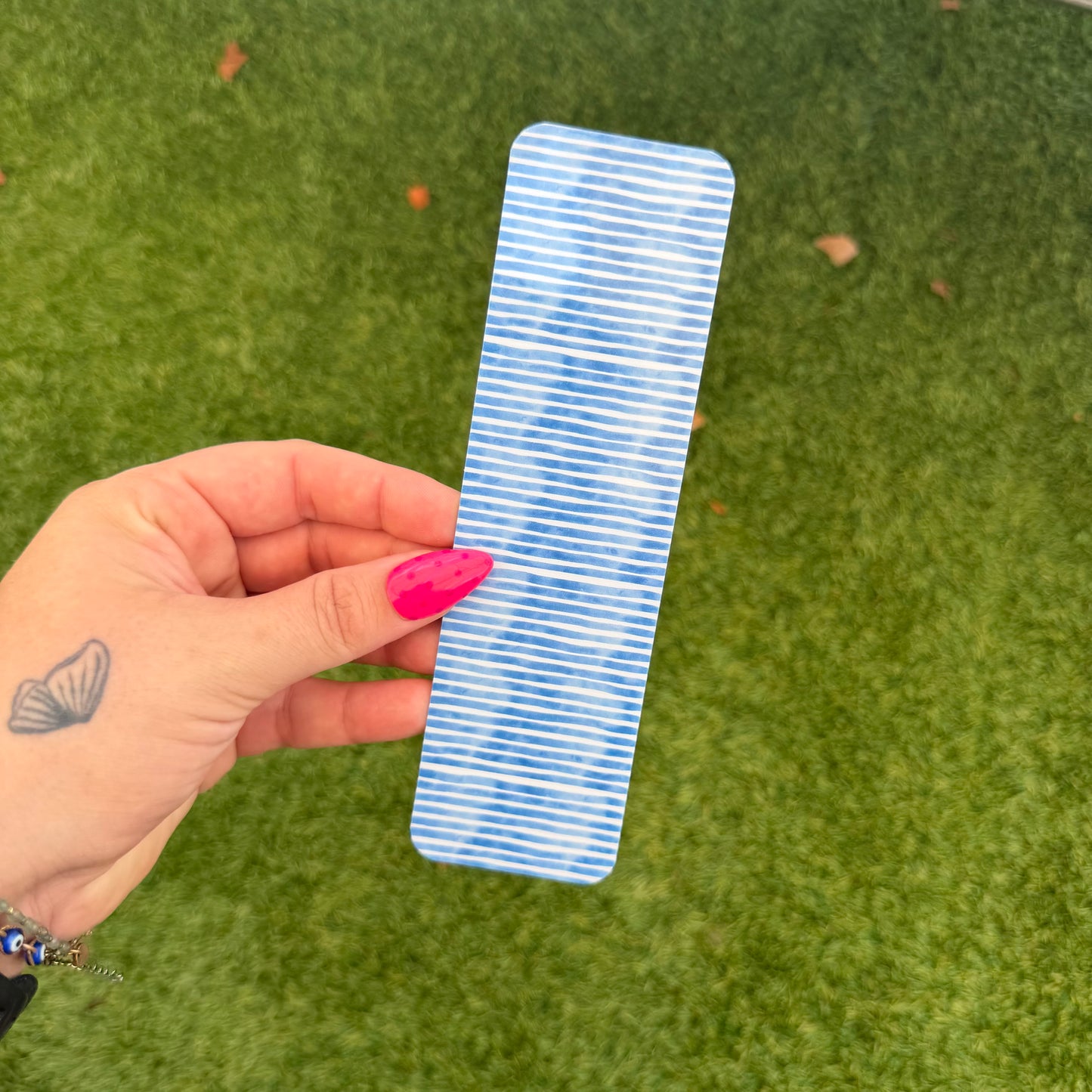 Ocean Stripes Bookmark