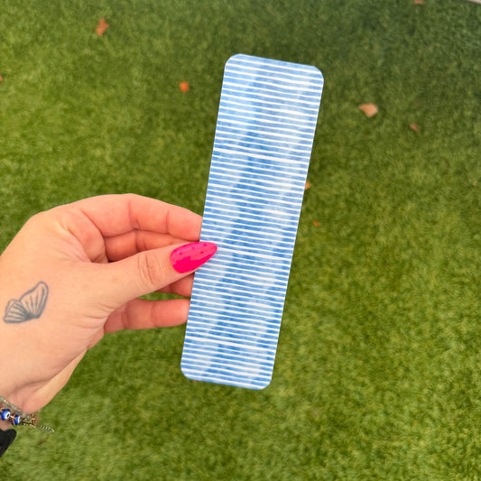 Ocean Stripes Bookmark