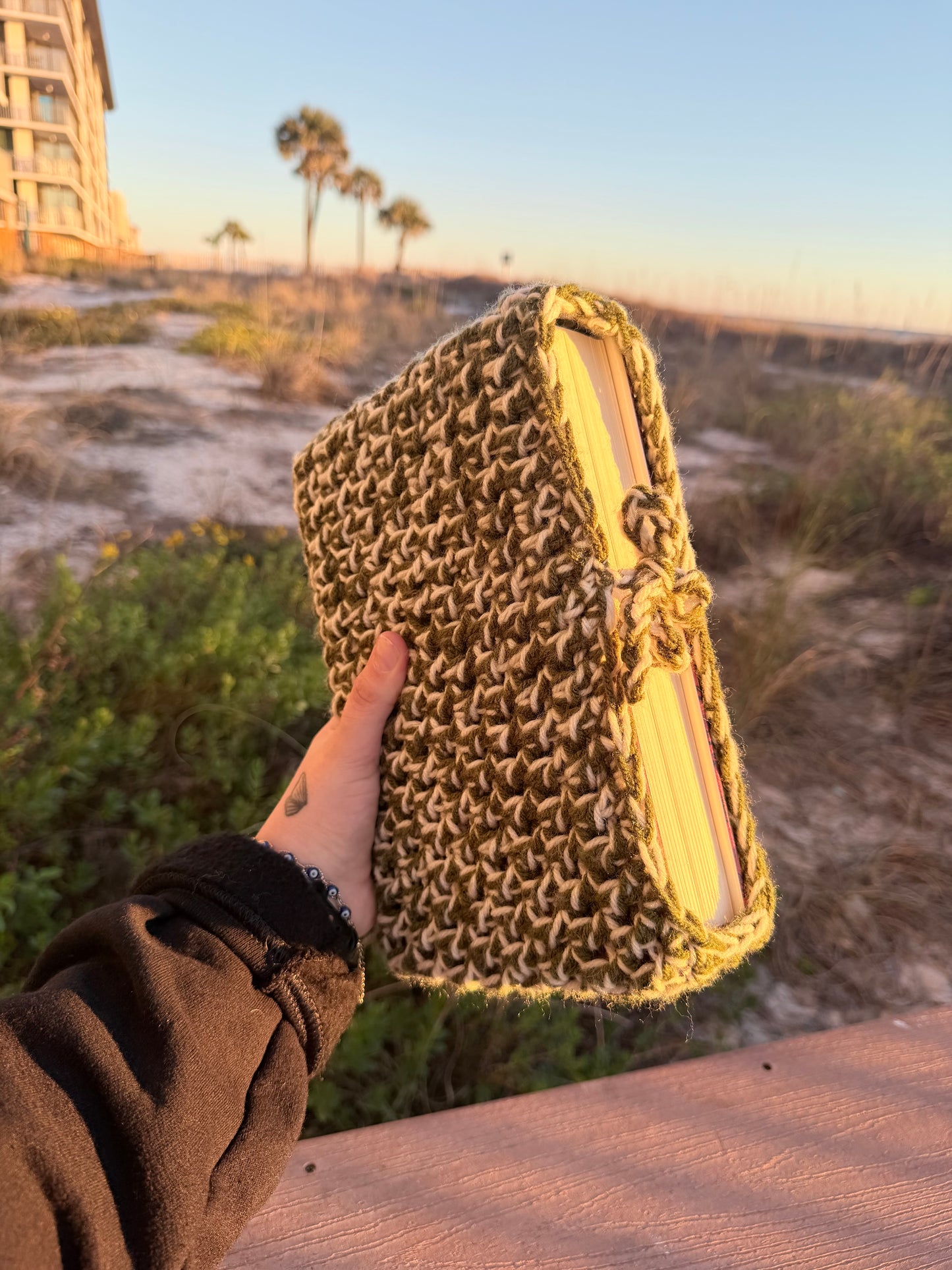 Large Handmade Crochet Book Covers