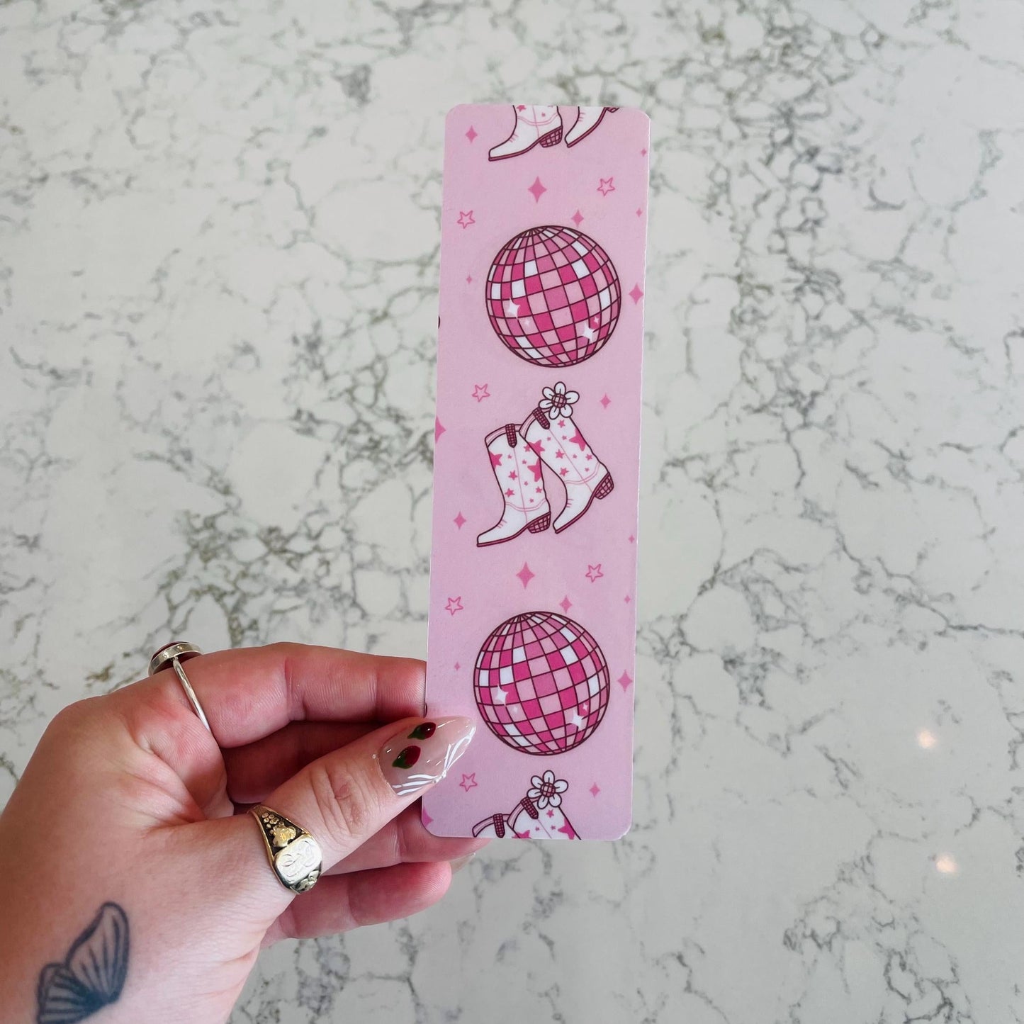 Disco Cowgirl Vibes Bookmark Set