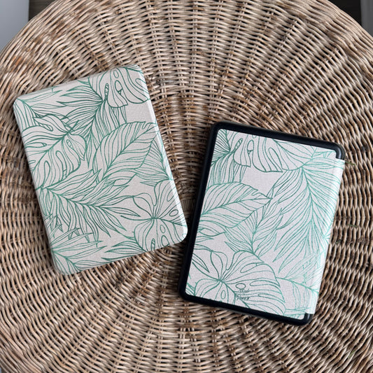 Wild Thing Monstera Kindle Case | Full or Clear Back