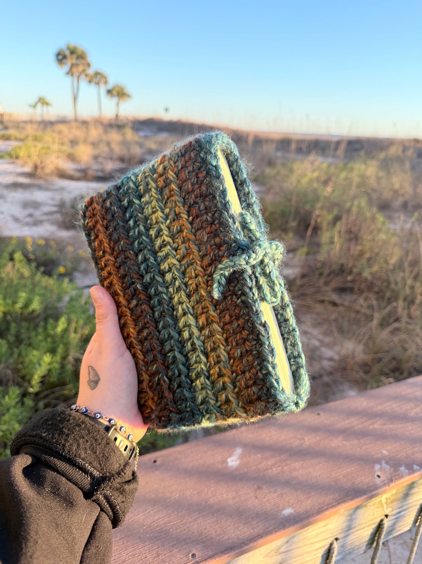Small Handmade Crochet Book Covers