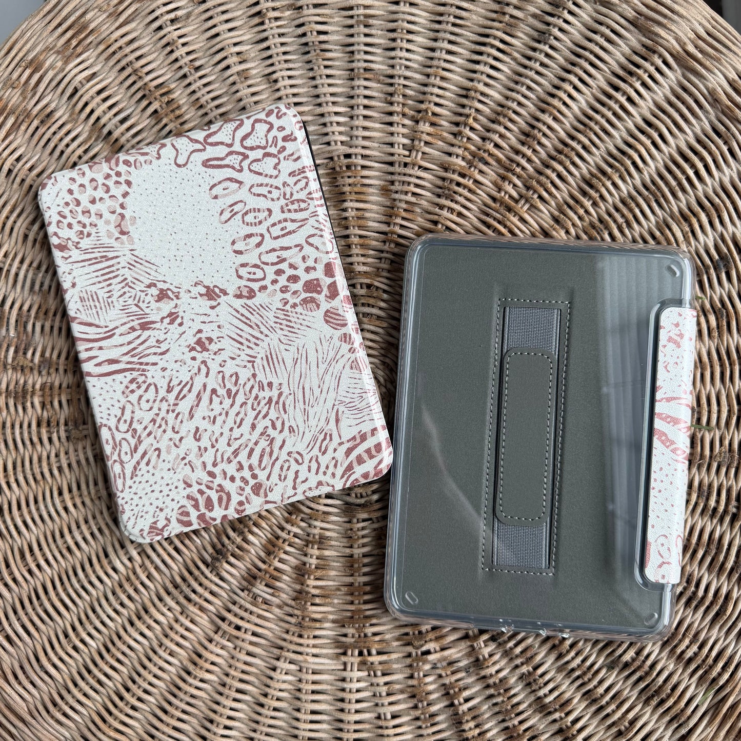 Wild Thing Brown & White Jungle Kindle Case | Full or Clear Back