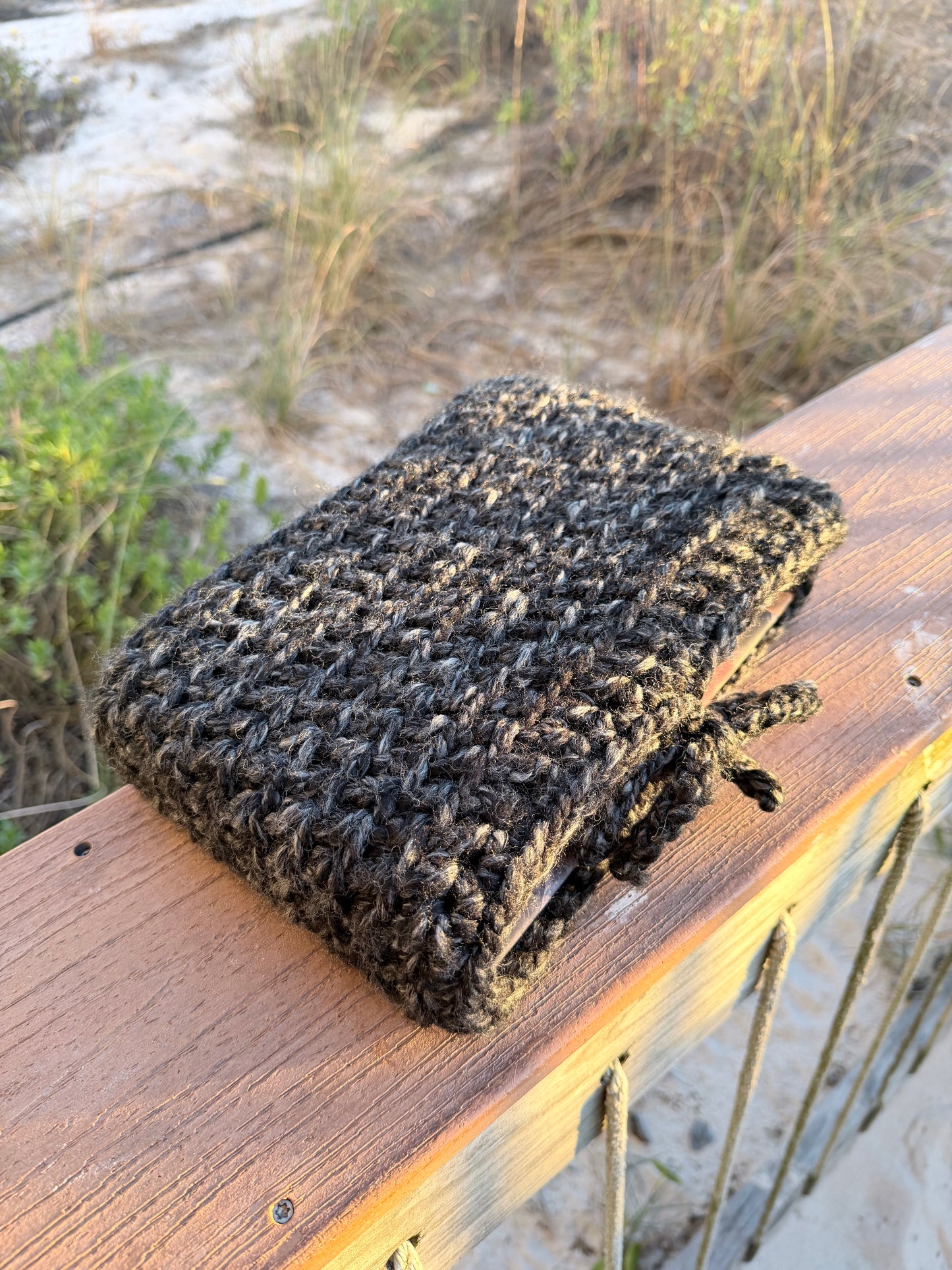 Large Handmade Crochet Book Covers