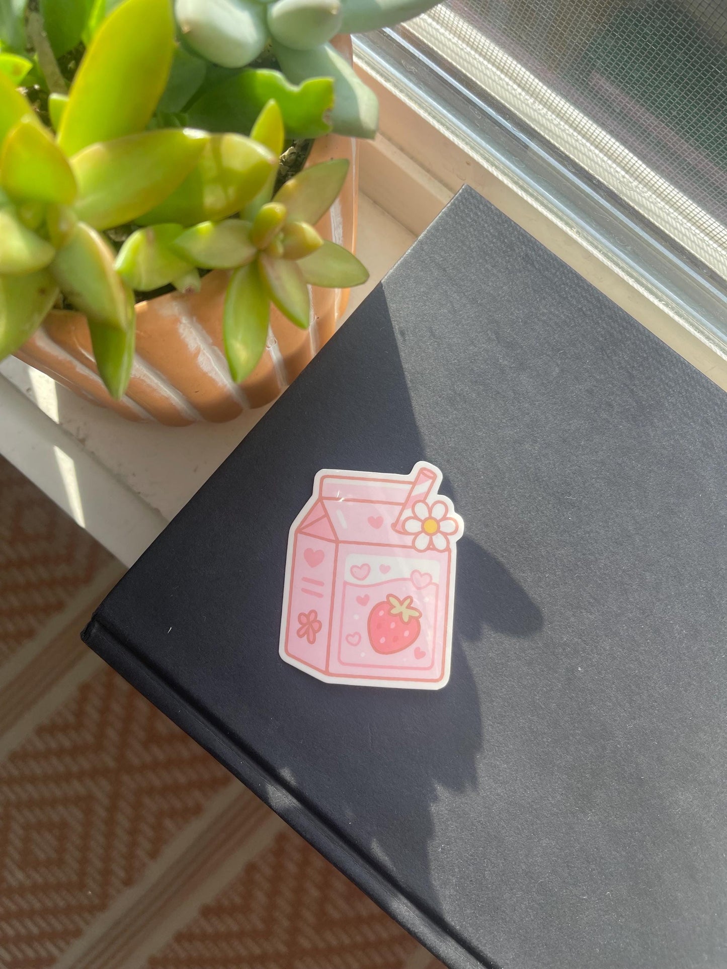 Strawberry Milk Sticker