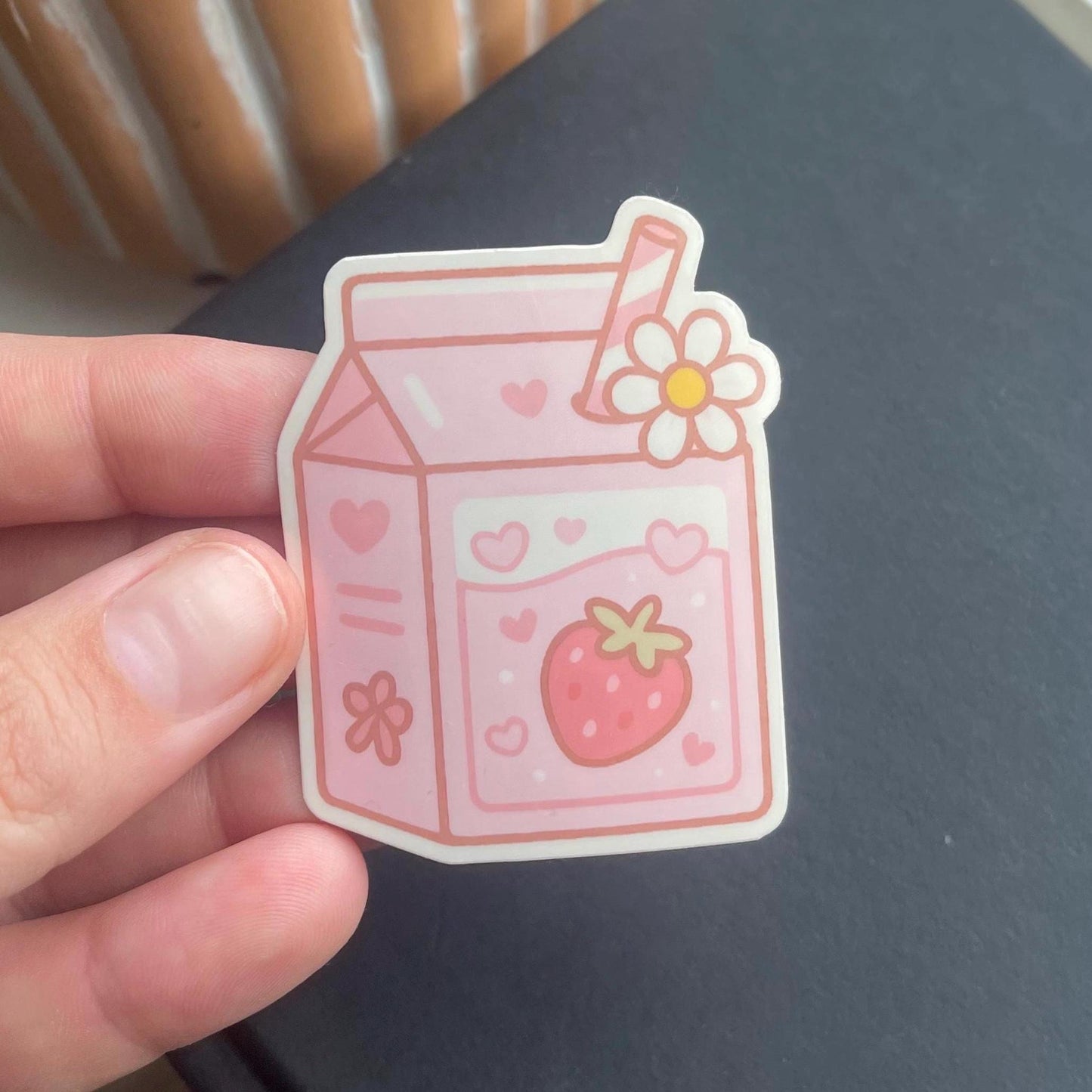 Strawberry Milk Sticker