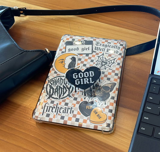 Good Girl Heart E-Reader Grip | Magnetic Compatible
