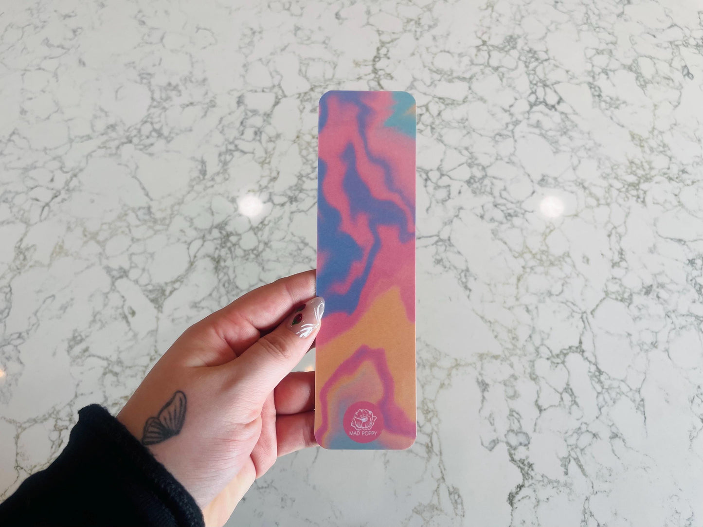 Oil Spill Aesthetic Bookmark