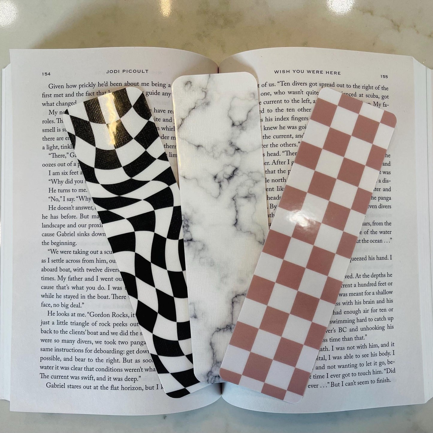 Neutral Chic Bookmark Set