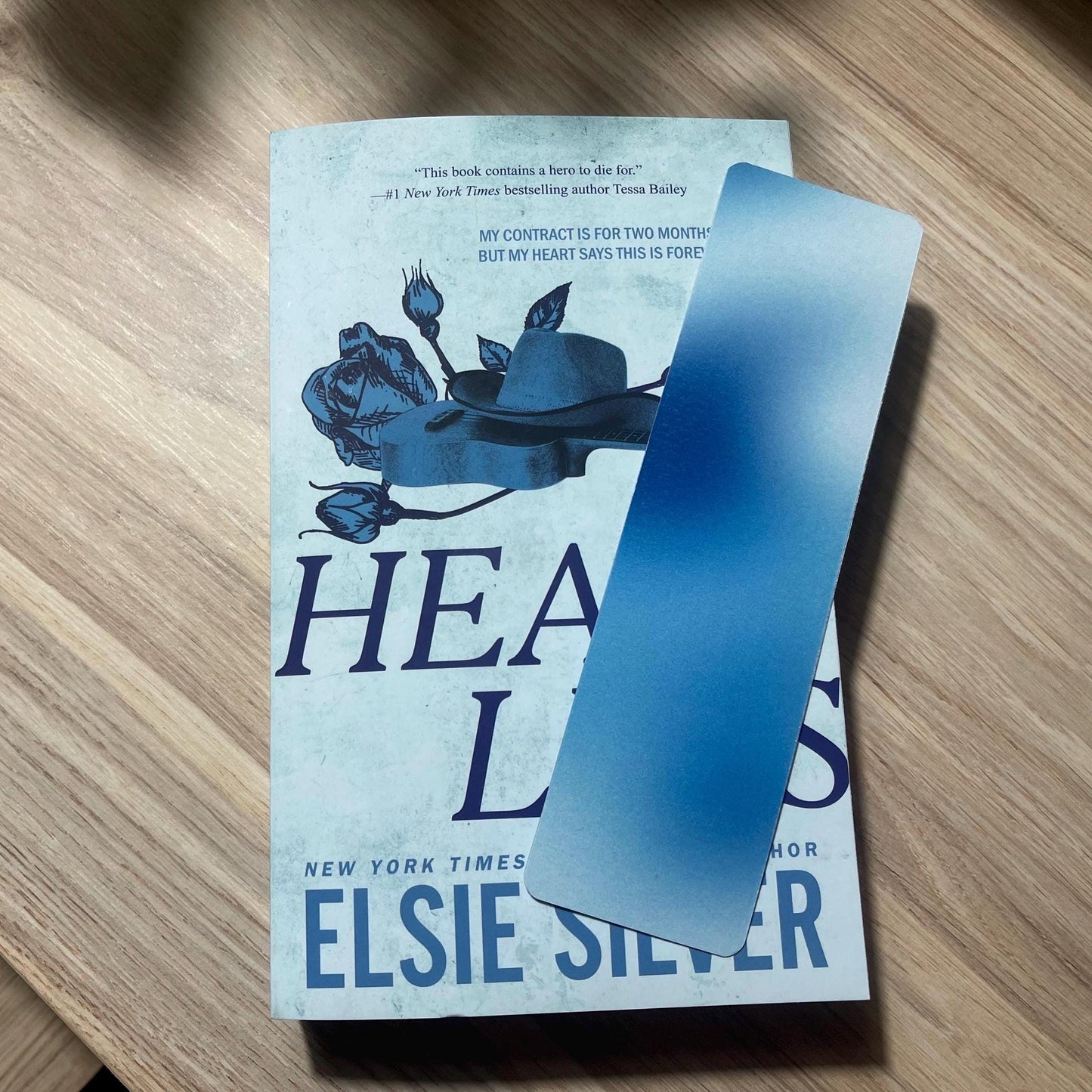 Blue & White Aura Bookmark