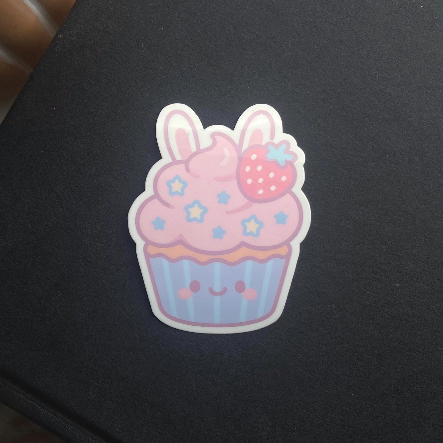 Cupcake Bunny Sticker