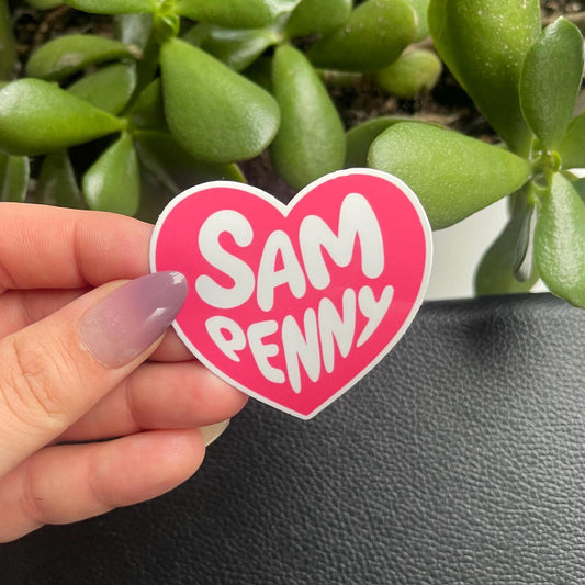 Sam Penny Sticker