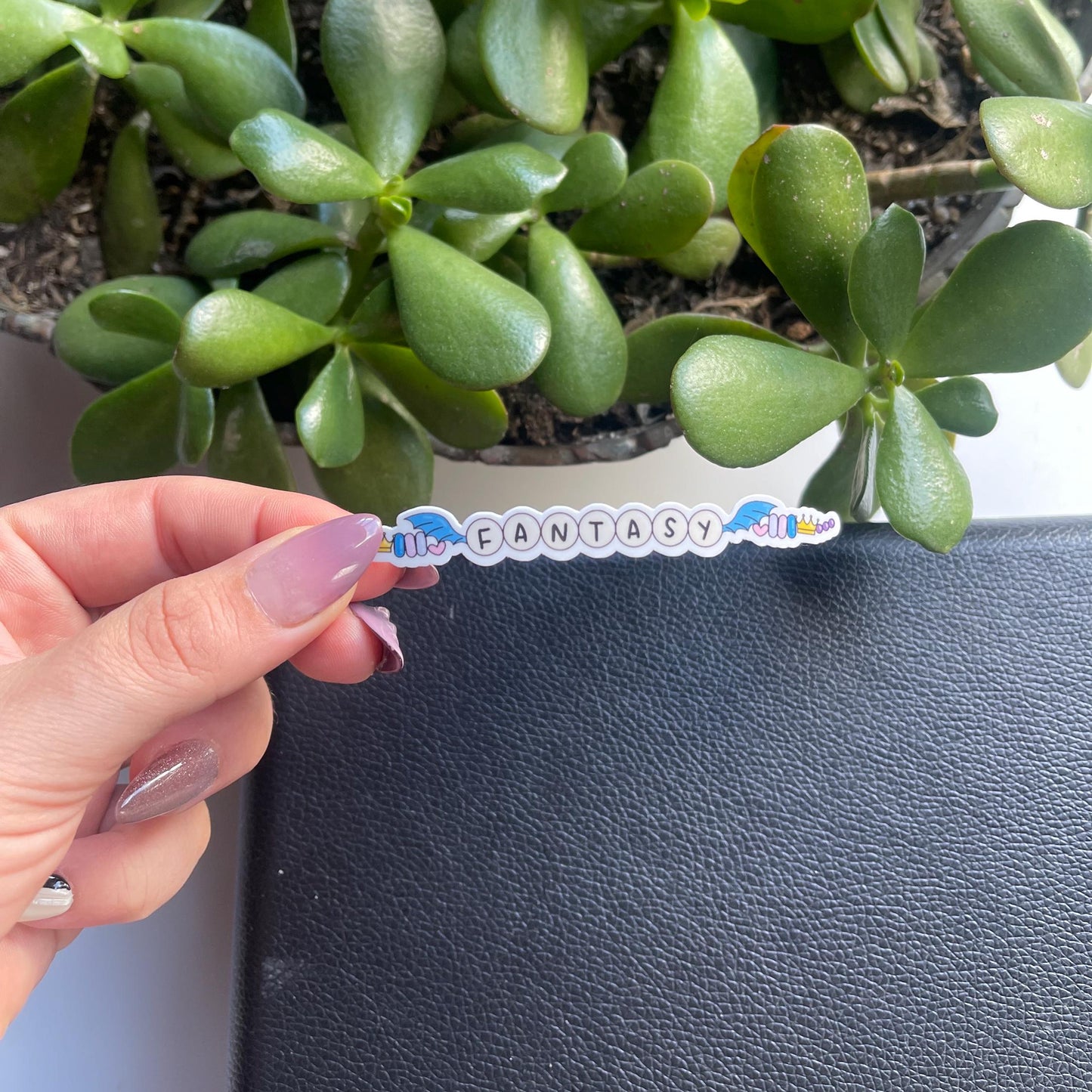 Bookish Friendship Bracelet Sticker | Genre Vinyl Decal