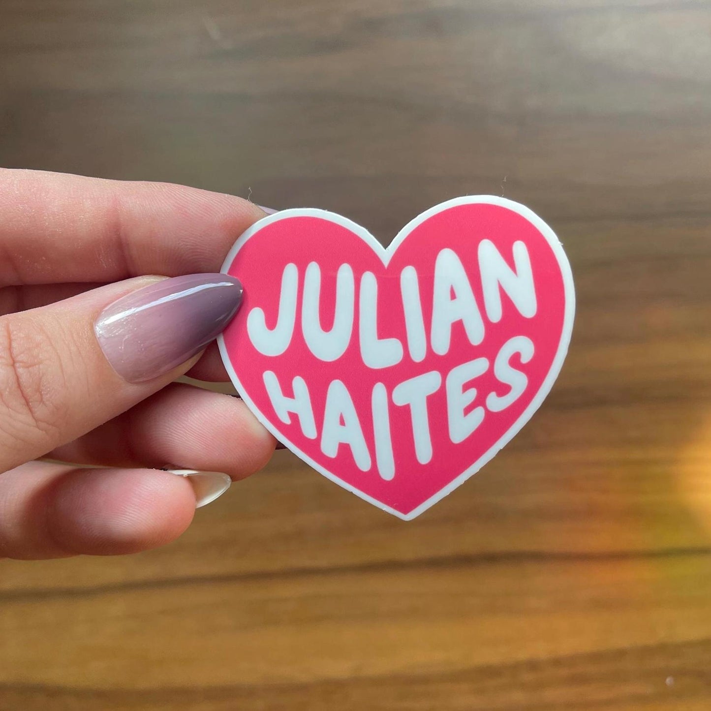 Julian Haites Sticker