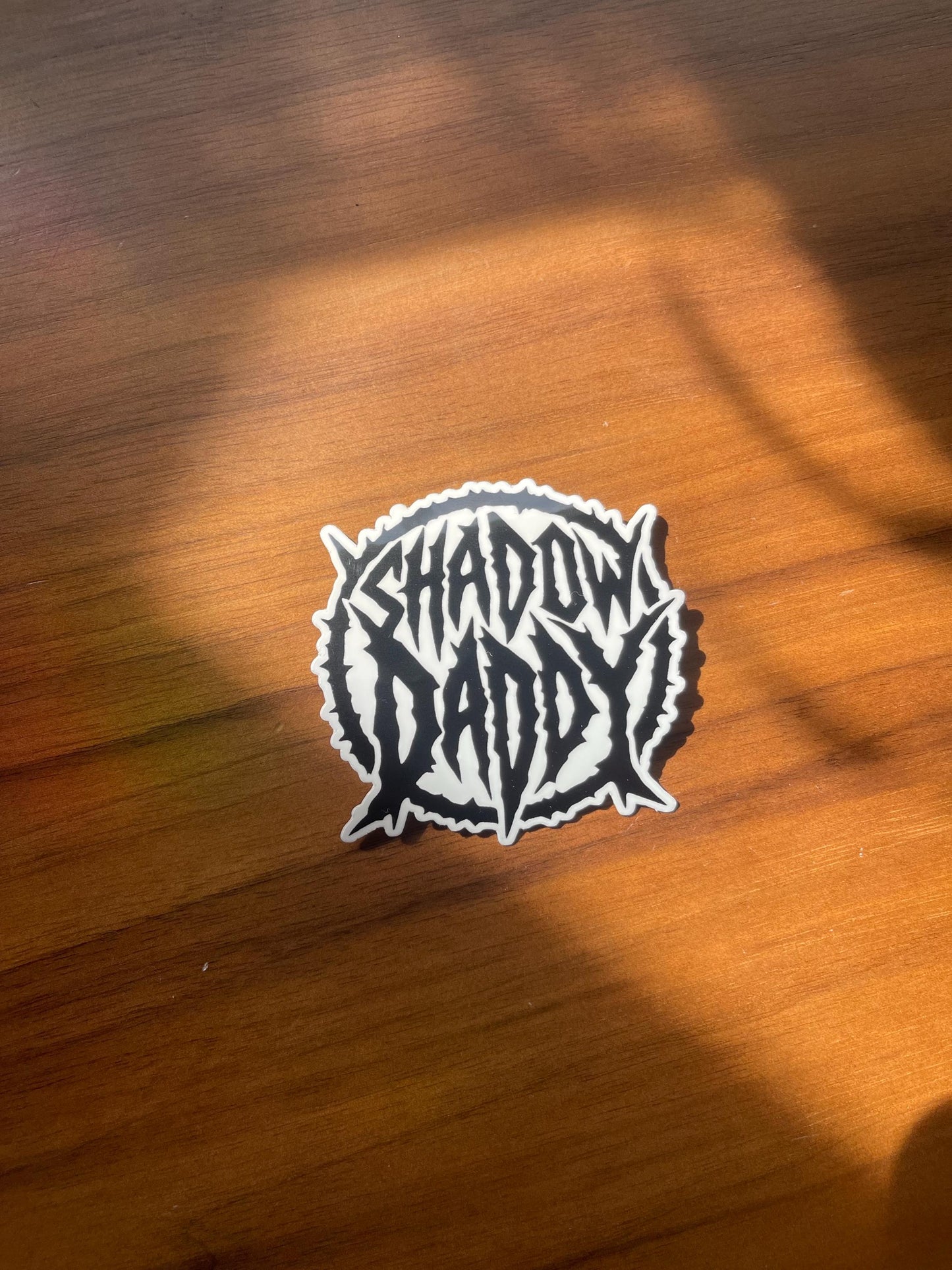 Shadow Daddy Vinyl Sticker | Dark Romance Bookish
