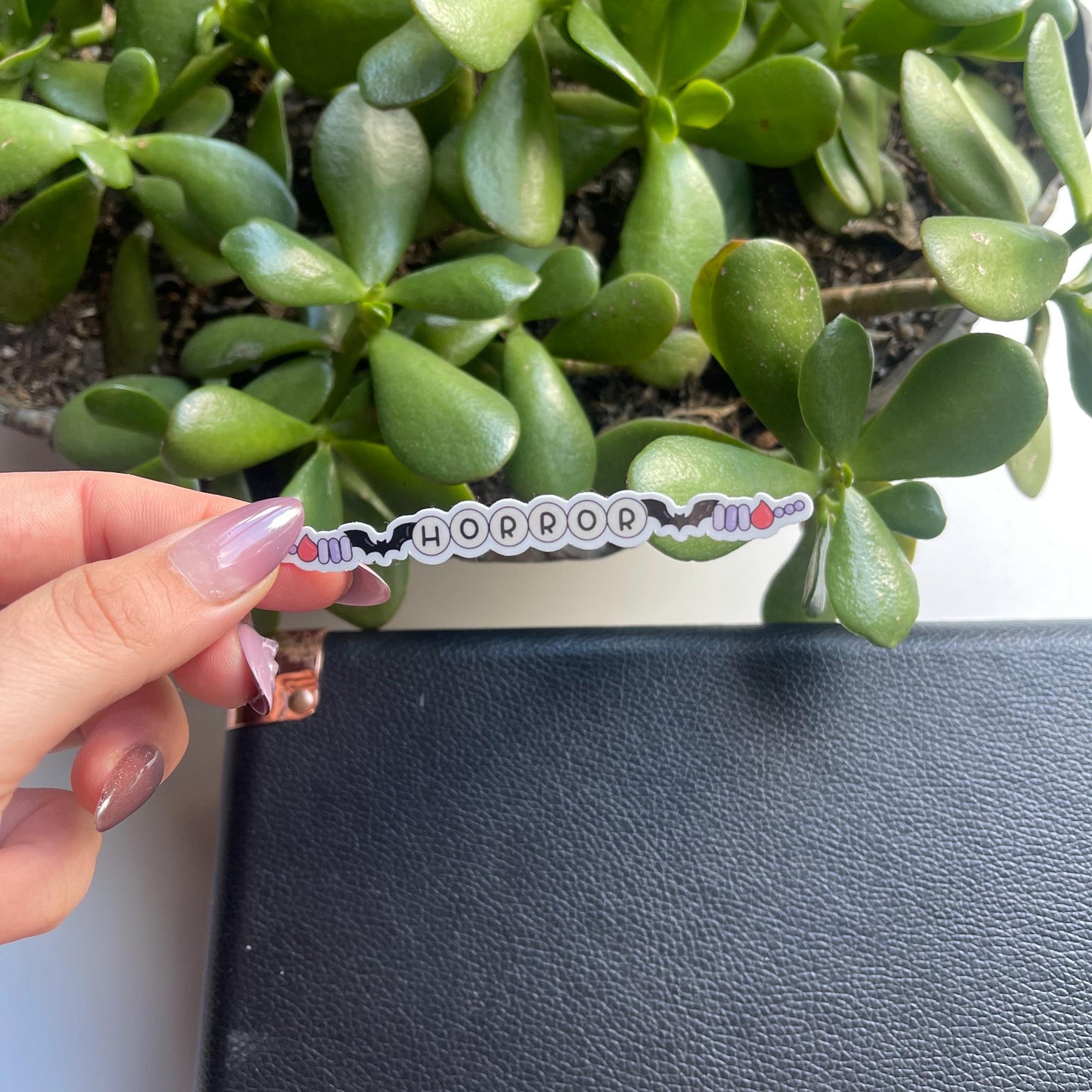 Bookish Friendship Bracelet Sticker | Genre Vinyl Decal
