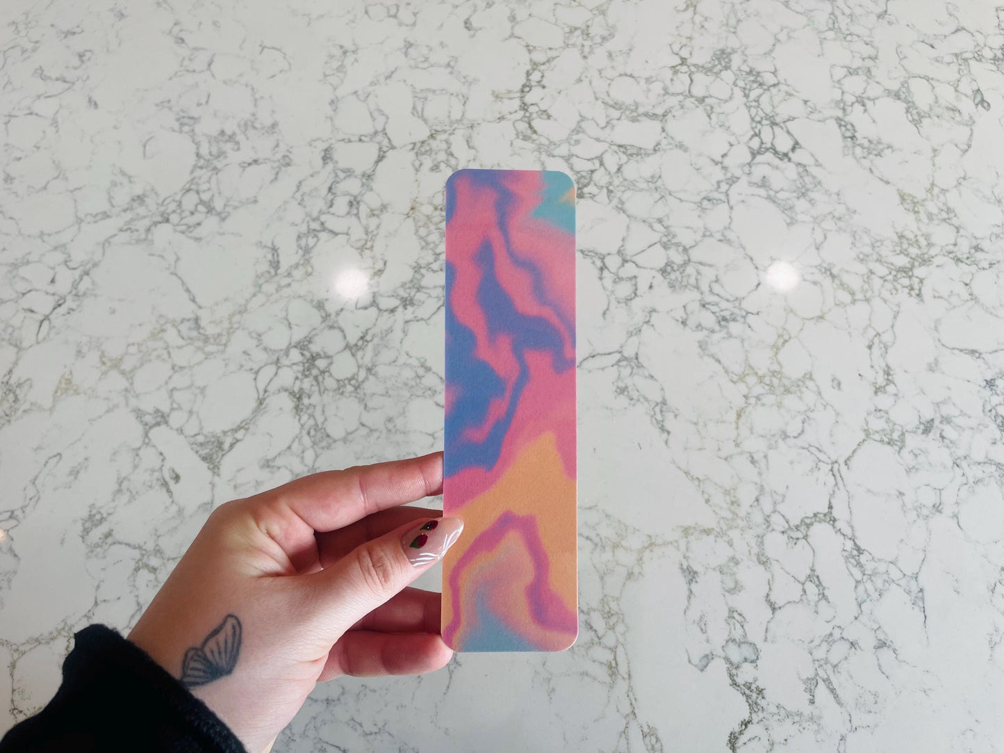 Oil Spill Aesthetic Bookmark