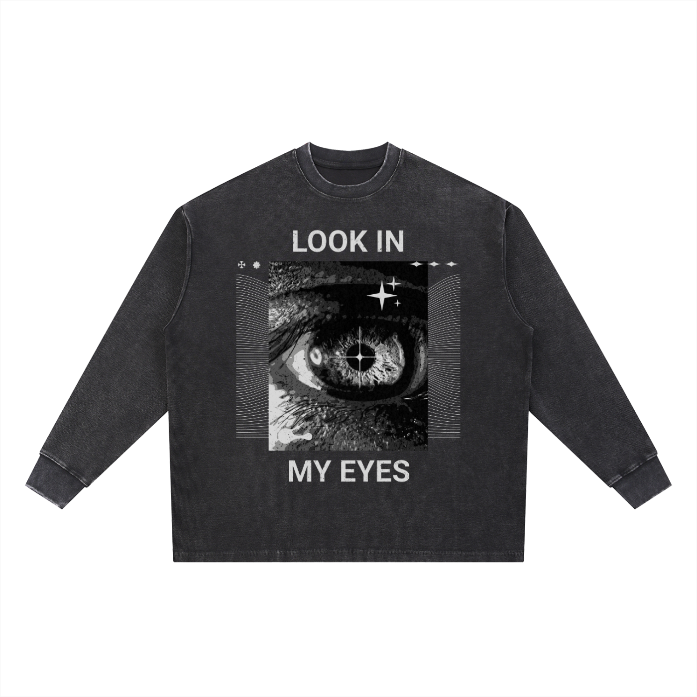 Look In My Eyes Waffle Knit Long Sleeve | Rave