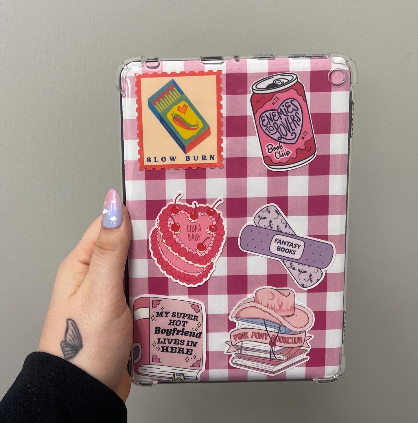 Pink Pony Book Club Vinyl Sticker