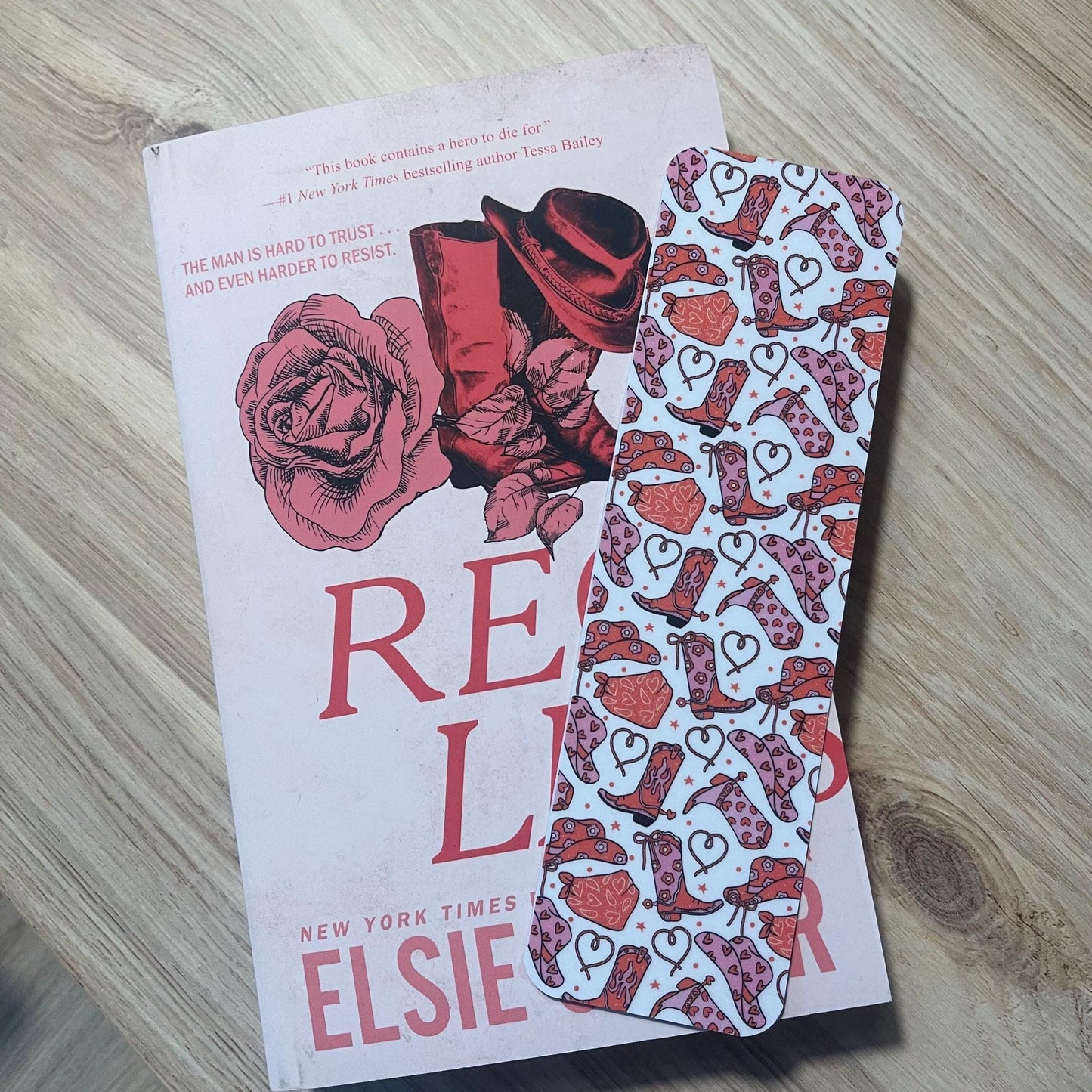 Valentine Cowboy Bookmark