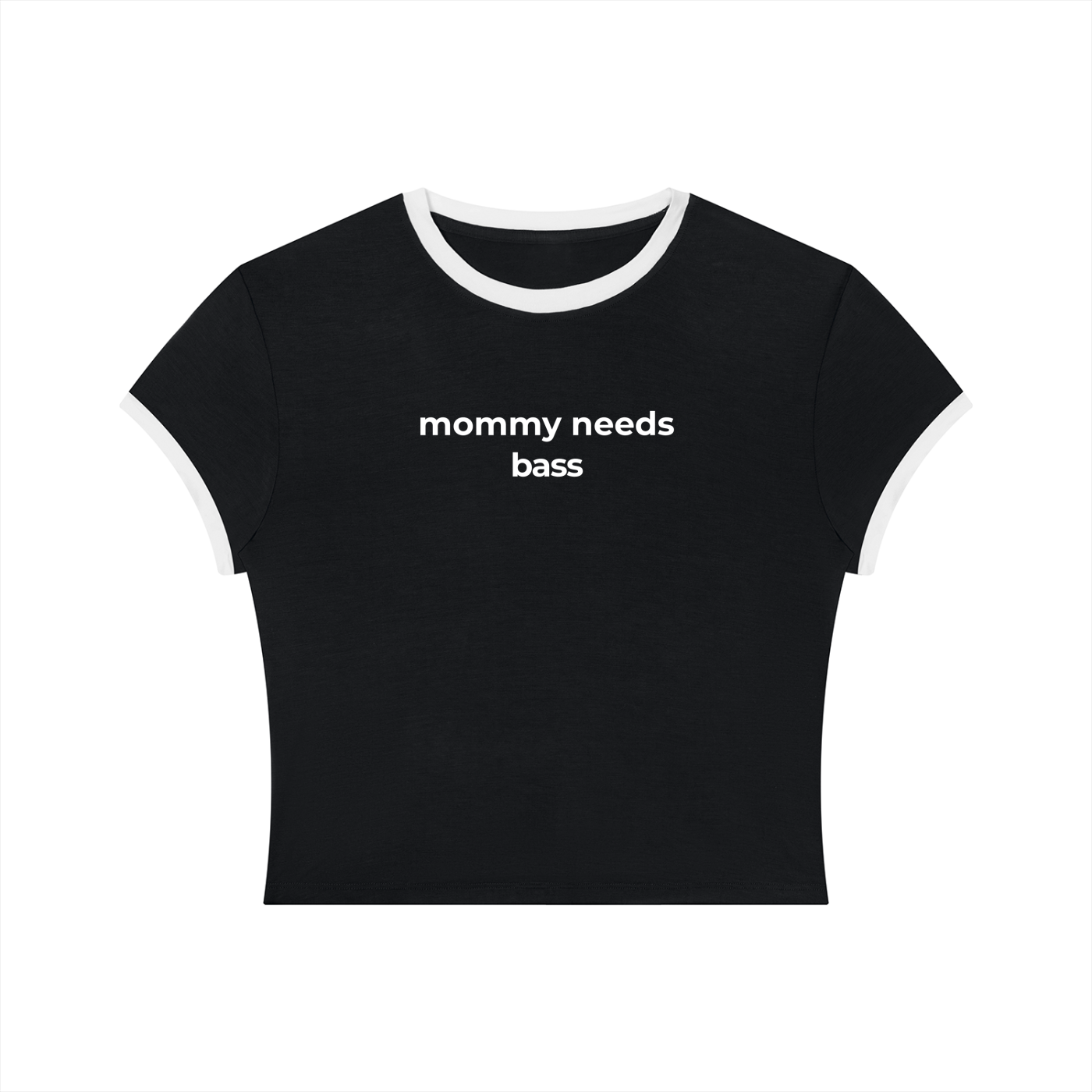 Mommy Needs Bass Slim Color Block Tee | Rave