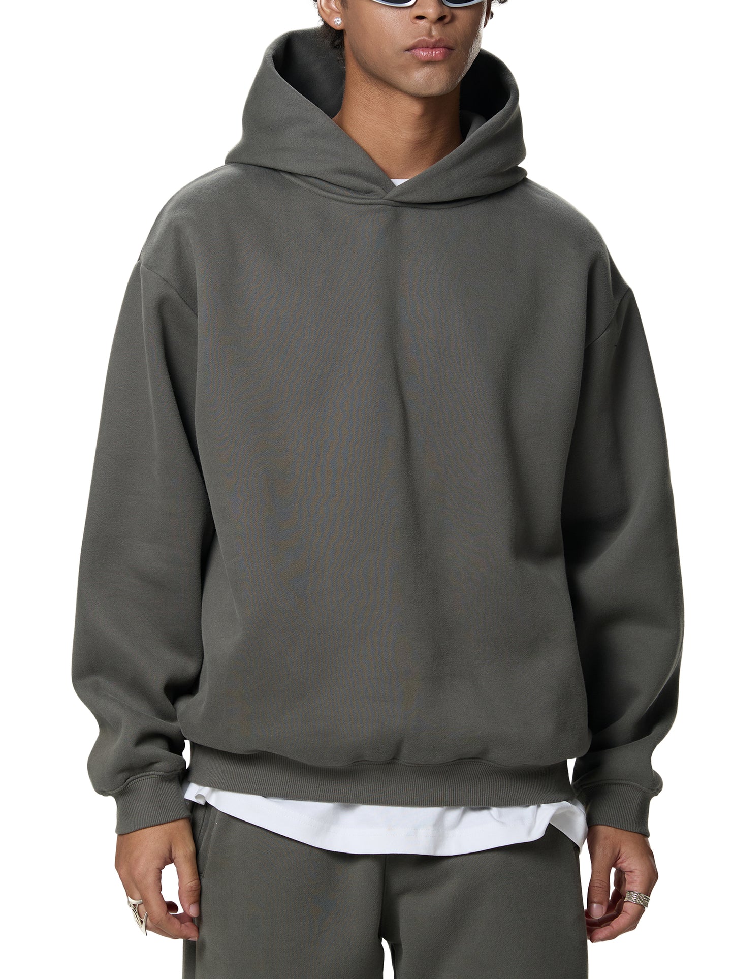 Fuck It Let's Dance Fleeced Boxy Hoodie