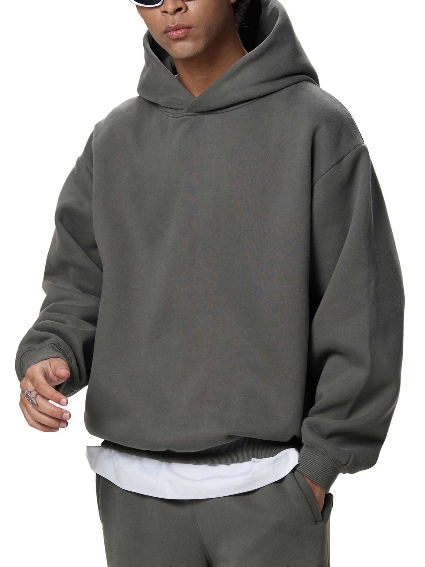 Fuck It Let's Dance Fleeced Boxy Hoodie