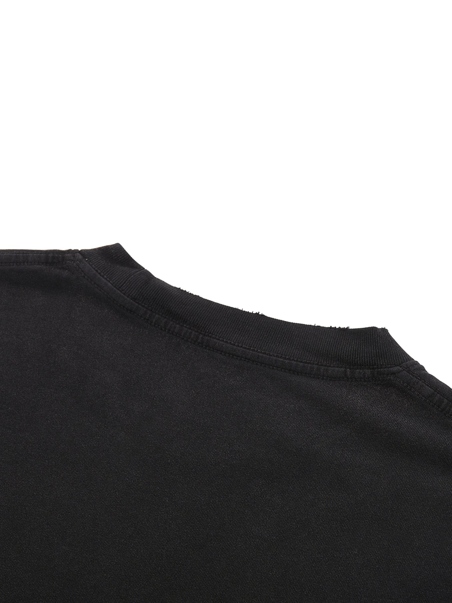 Bass Face Snow Washed Raw-Hem T-Shirt