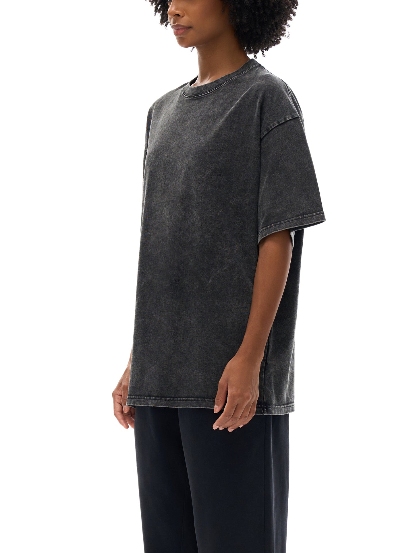 Smut Snow Washed Oversized Tee | Bookish Dark Green