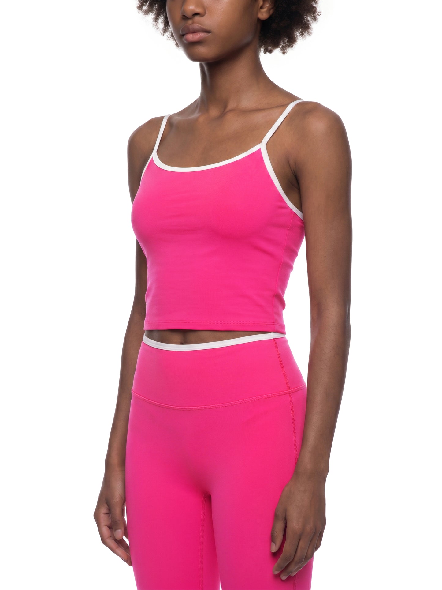 Housewife Yoga Tank Top | Bodycon Color Block