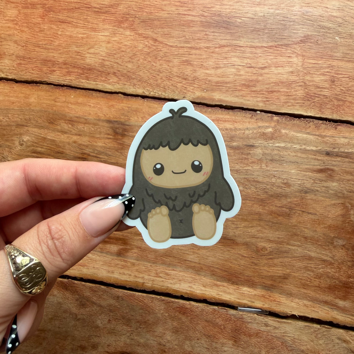 Cartoon Cryptids Vinyl Stickers
