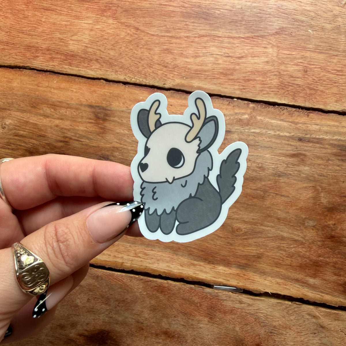 Cartoon Cryptids Vinyl Stickers