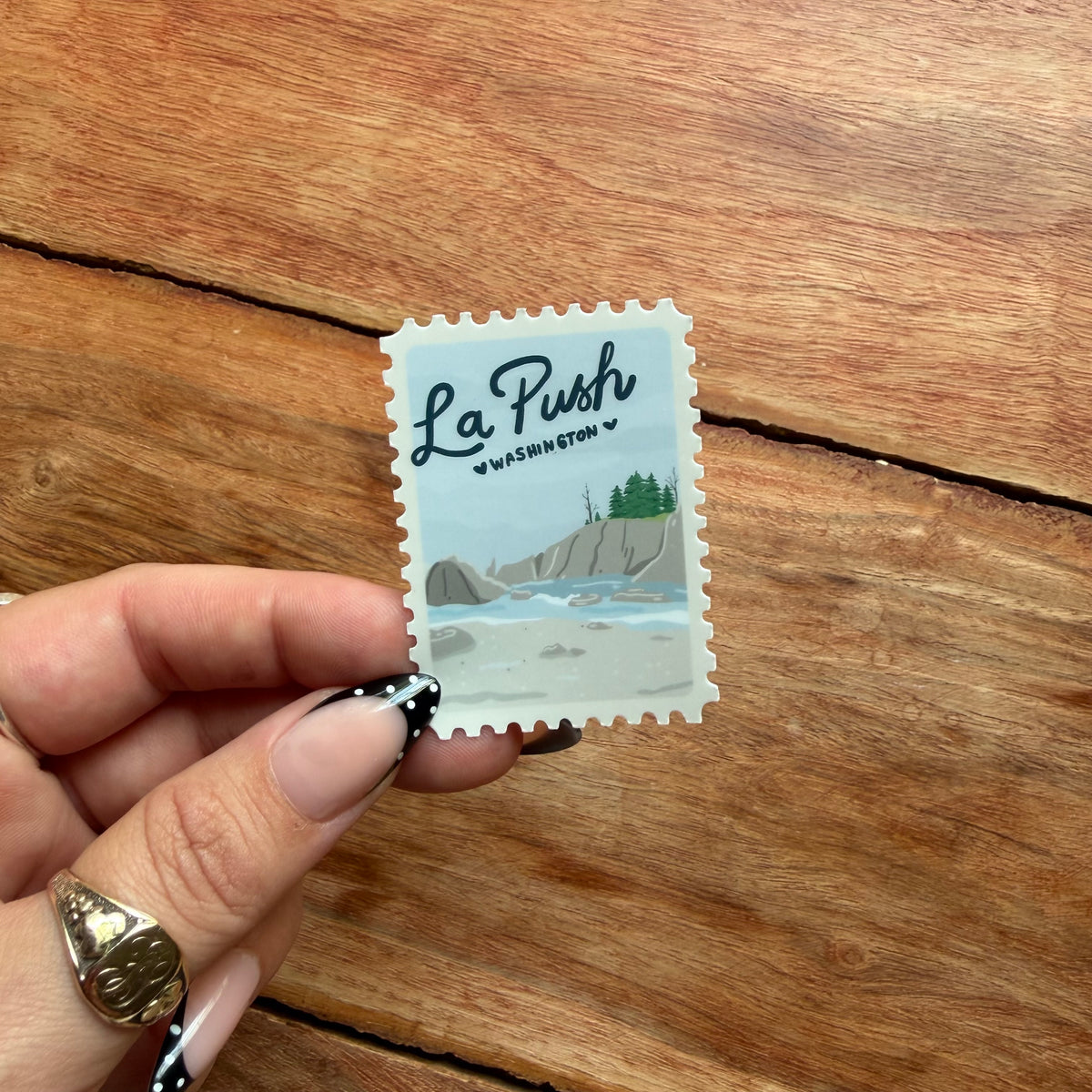 Meet Me in Forks Vinyl Stickers