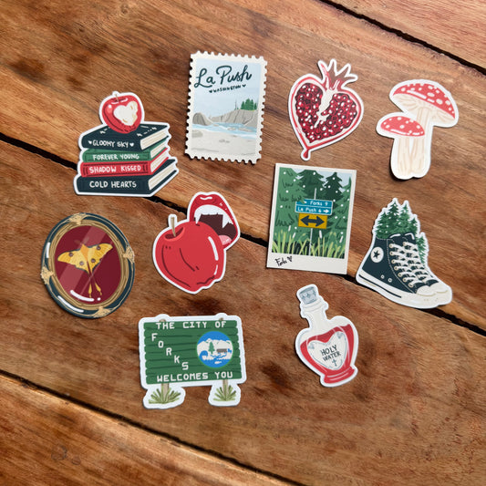 Meet Me in Forks Vinyl Stickers